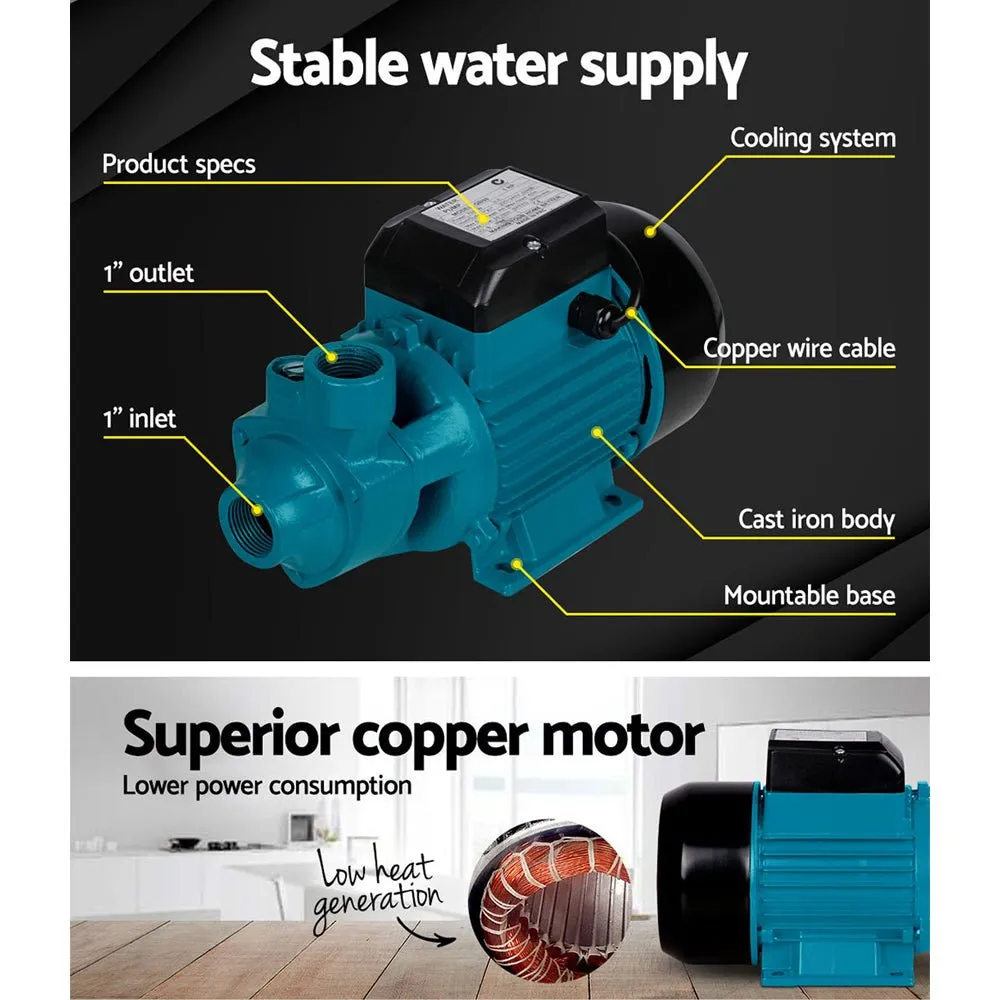3300L/H Peripheral Water Pump - Giantz QB80