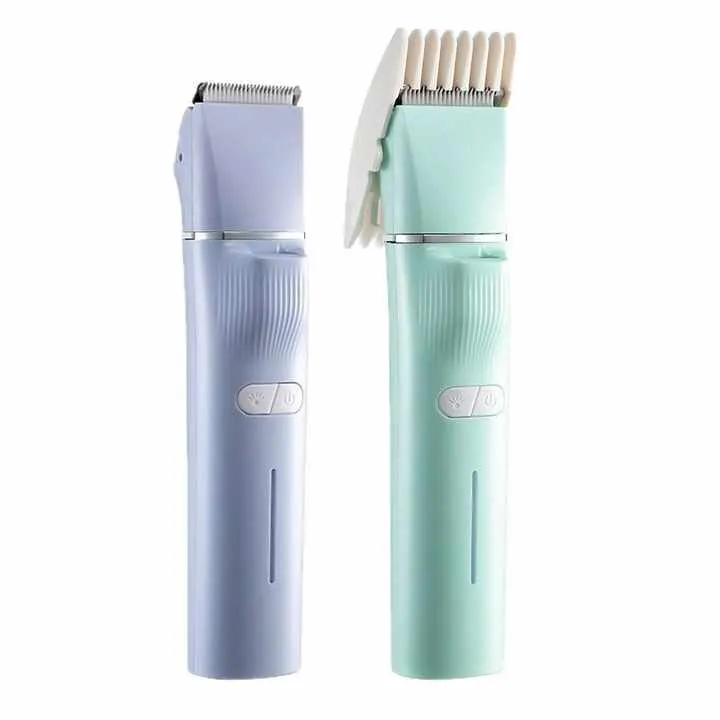 4 في 1 مجموعة قص وتزيين حيوانات أليفة جديدة . 4 in 1 New Low Noise Pet Clipper and Grooming Kit,