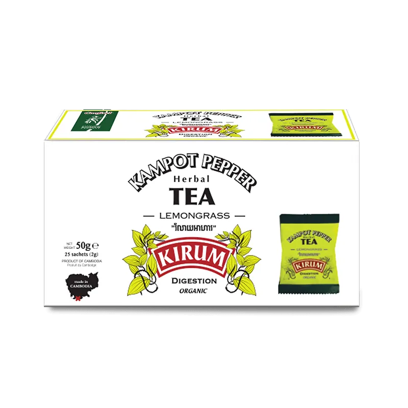  50  OR. KP PEPPER HERBAL TEA LEMONGRASS BOX 25 SACHET