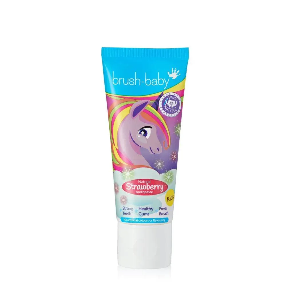 Brush-Baby Baby & Toddler Toothpaste with Xylitol 50ml (0m to 3y)