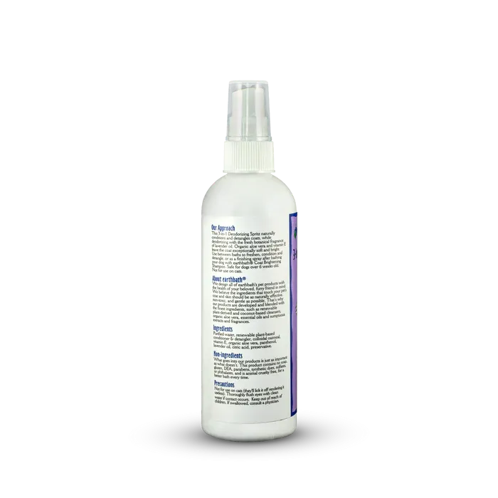 Dog Spritz Earthbath 3-in-1 Deodorizing - Lavender 237ml