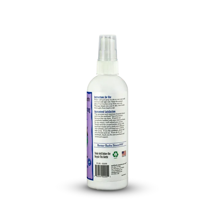 Dog Spritz Earthbath 3-in-1 Deodorizing - Lavender 237ml
