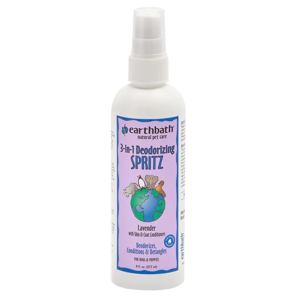 Dog Spritz Earthbath 3-in-1 Deodorizing - Lavender 237ml