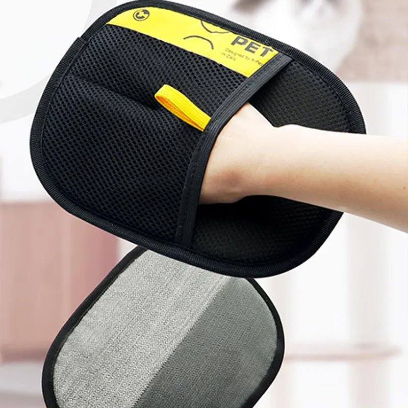 Double-Sided Grooming Gloves for Pets