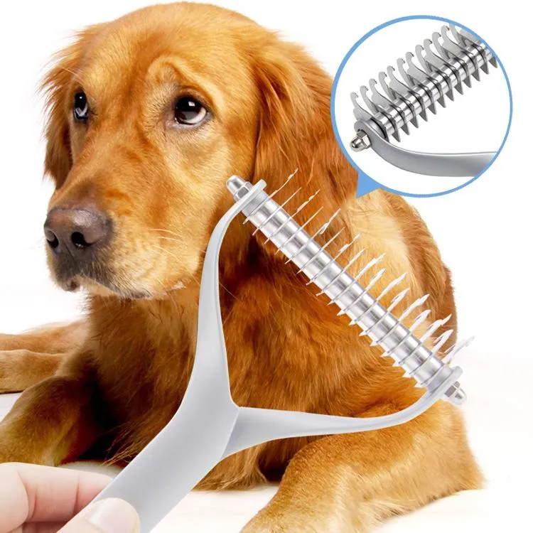 Double Sided Pet Comb For Cat & Dog Grooming