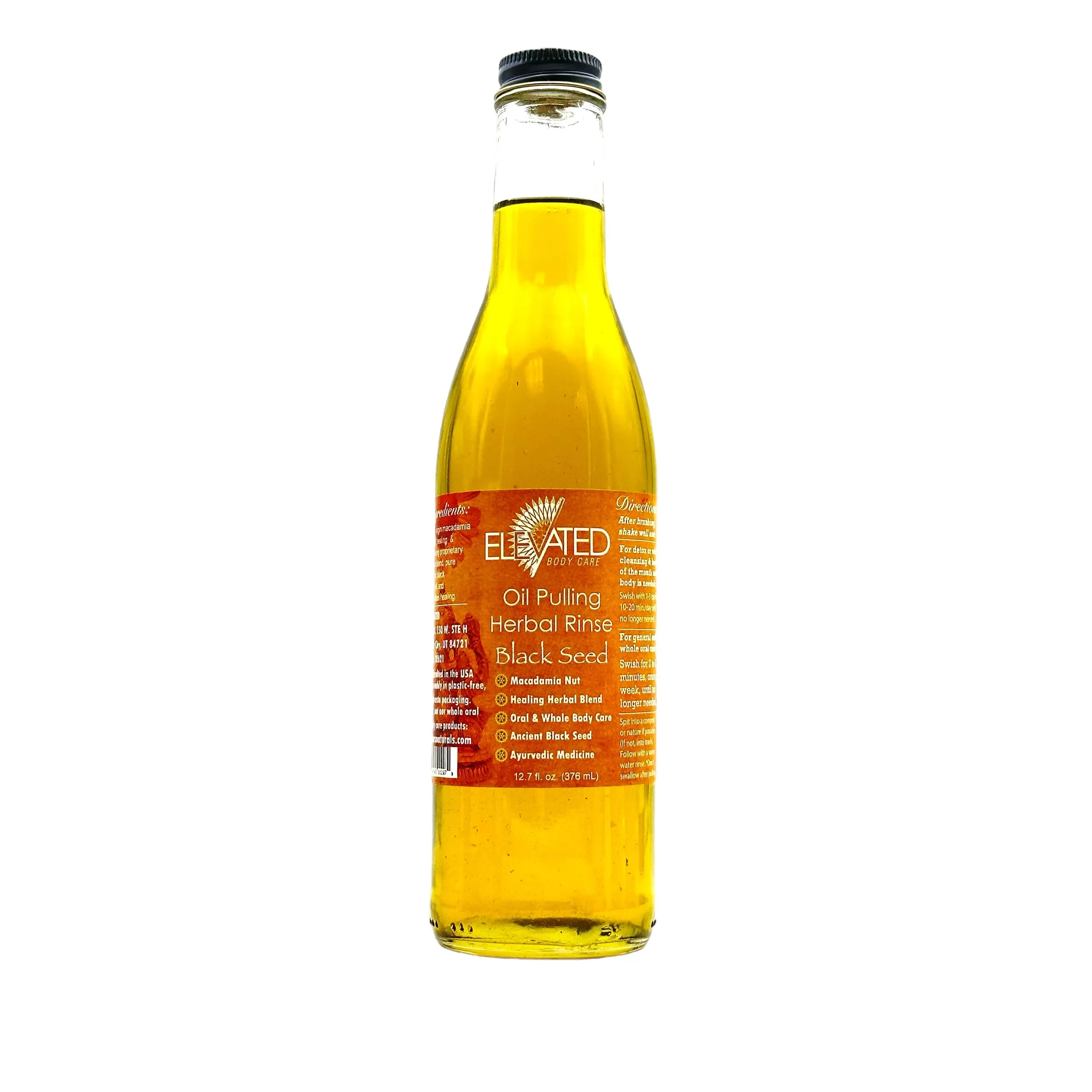 ELEVATED - Oil Pulling Herbal Rinse Ayurvedic Teeth Whitening & Detox