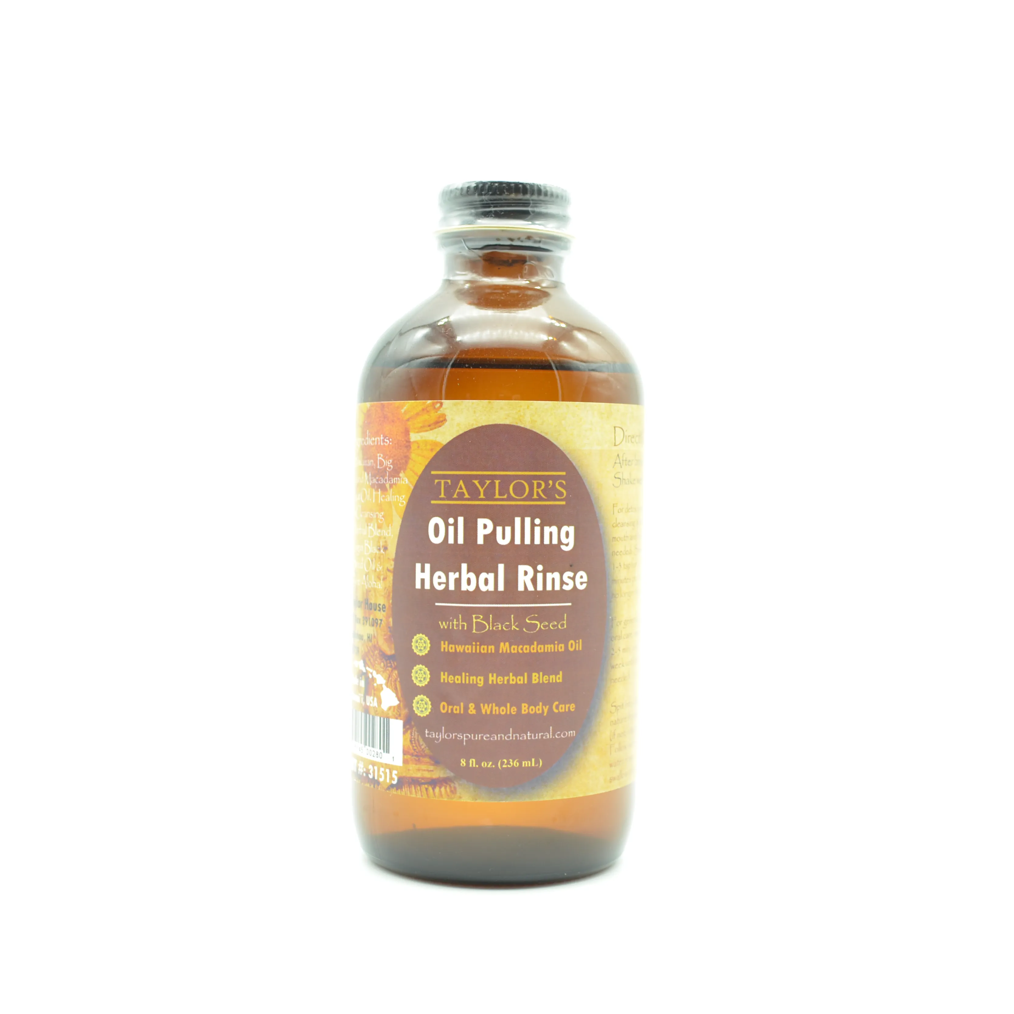 ELEVATED - Oil Pulling Herbal Rinse Ayurvedic Teeth Whitening & Detox