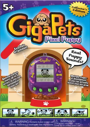 GigaPets Pixel Puppy Collector Edition