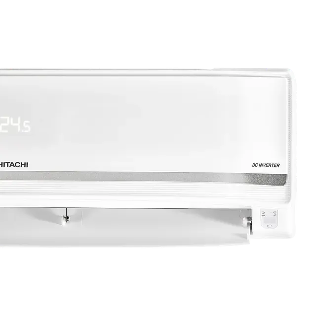 HITACHI Yoshi RAS.V518PCCISH1 5500STXL 1.5 Ton 5 Star Inverter Split AC with Anti Bacterial Super Fine Mesh Filter (Copper Condenser)