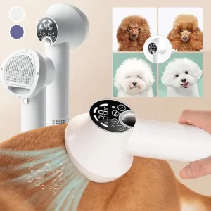 HOT SALE Low Noise Pet Hair Dryer with Slicker Brush