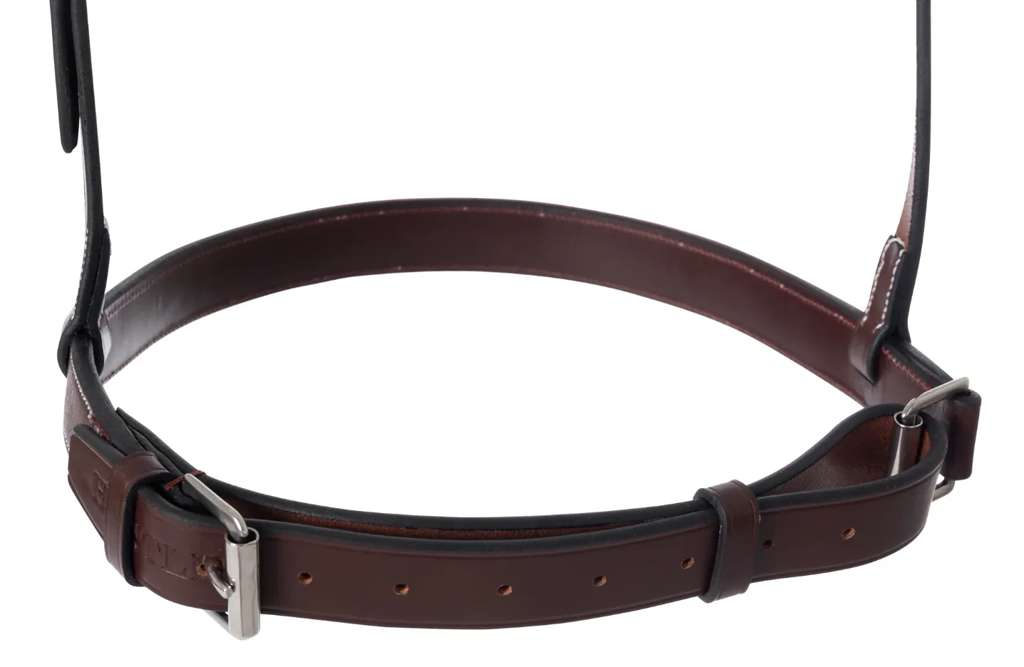 HUNTLEY CRANK NOSEBAND FANCY STITCH WIDE