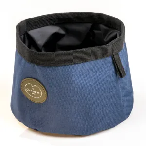 Le Chameau Portable Dog Bowl - Dark Blue