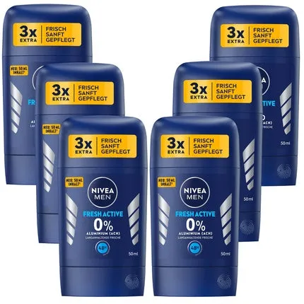 Men's deodorant Fresh Active Deo Stick without aluminum, long-lasting freshness, 50 ml Nivea