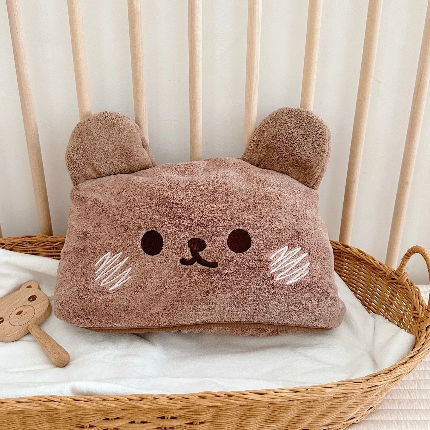 Monsters & Animals Wearable Baby Bath Towel