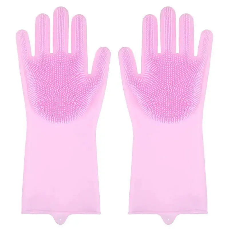 Pet Grooming Silicone Gloves
