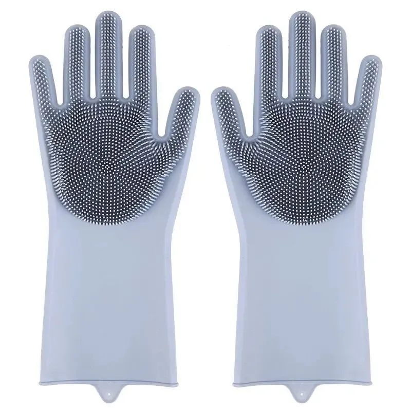 Pet Grooming Silicone Gloves