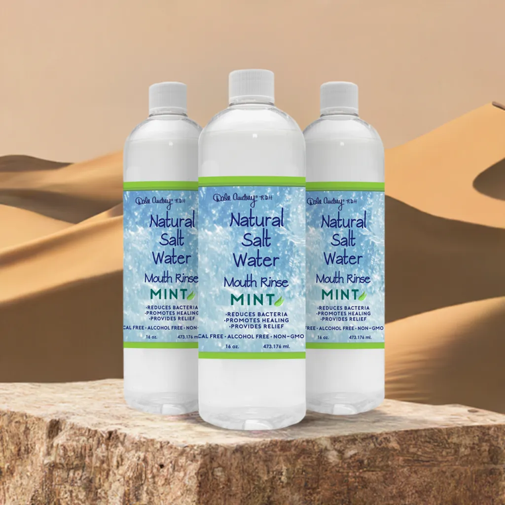 PINK HIMALAYAN NATURAL SALT WATER RINSE