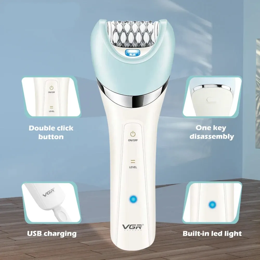 Professional Rechargeable 5-In-1 Electric Shaver & Grooming Kit