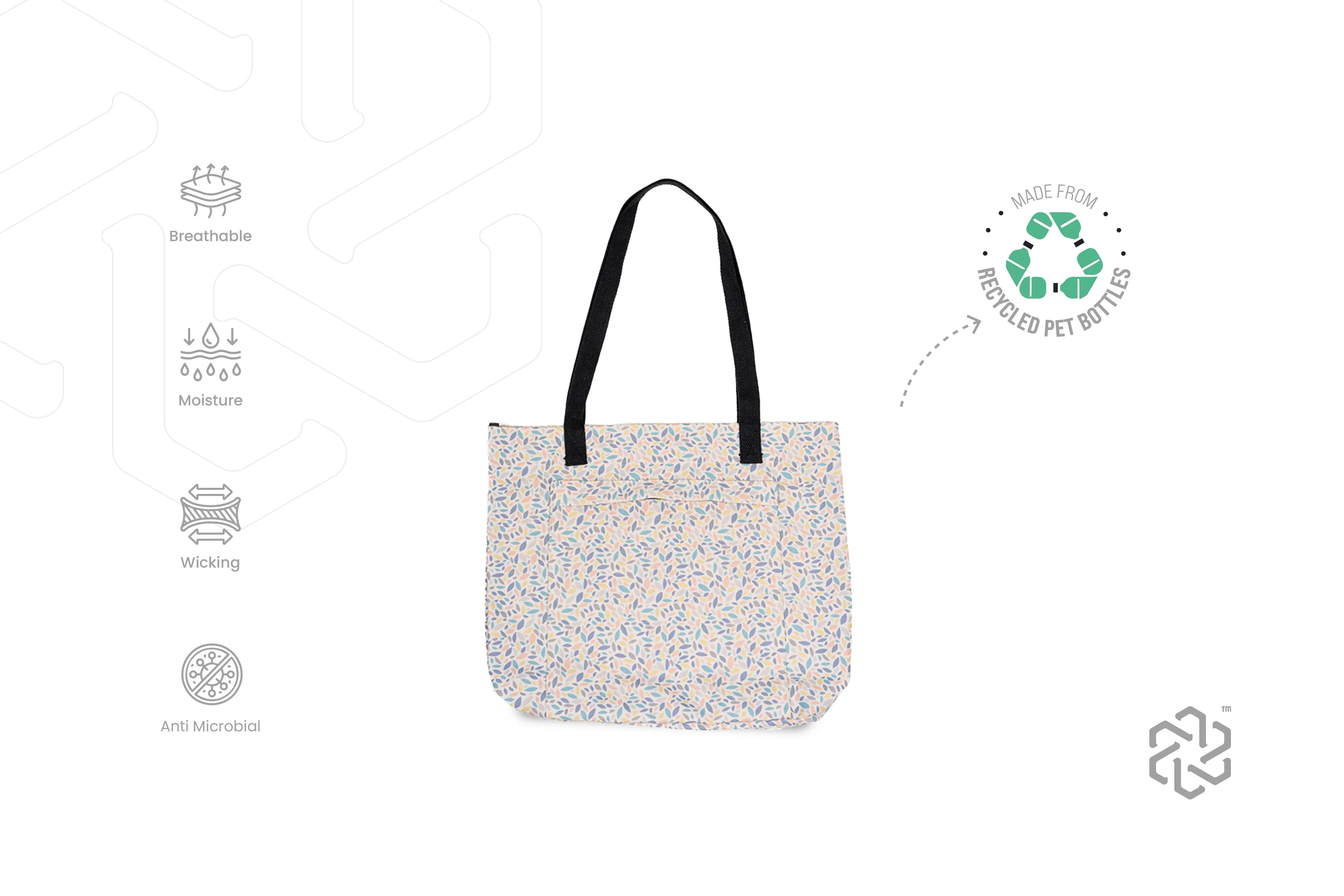 Reusable rPET Beach Tote