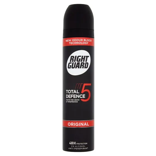 Right Guard Deodorant Spray Total Defence 5 Original 150 ml