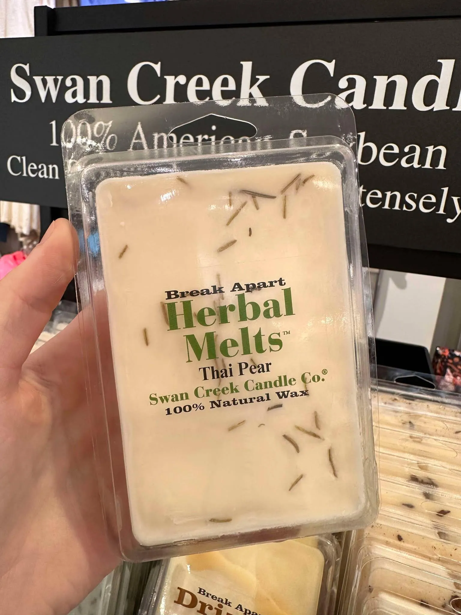 Swan Creek Herbal Melts - Thai Pear